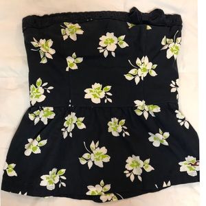 Hollister Strapless crop top